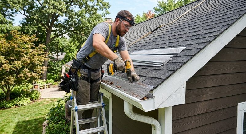 Zinc Gutters Installation