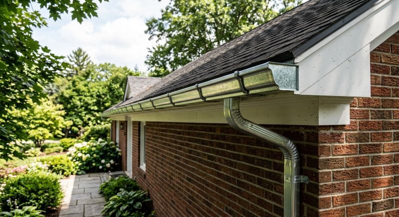 Galvanized Gutter Installation in Roseville, CA
