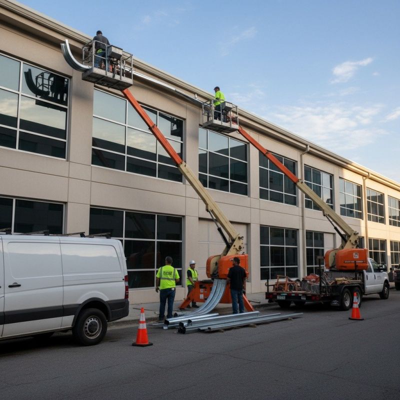 Zinc Gutters Installation