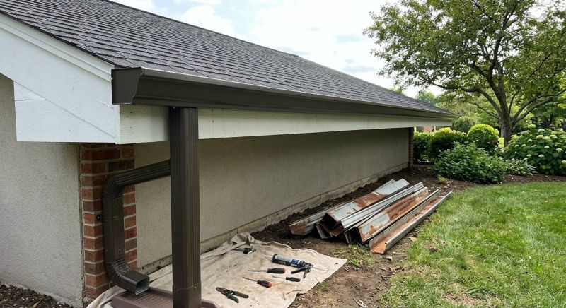 Continuous Gutter Replacement in Mcdonough, GA