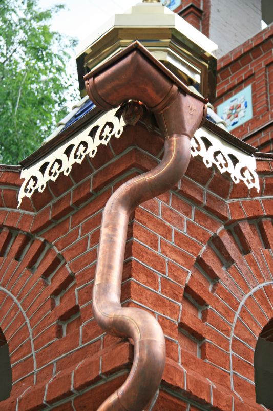 Copper Downspout Installation in San Francisco, CA