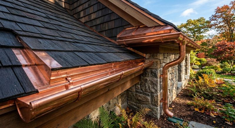 Copper Gutter Replacement in San Francisco, CA