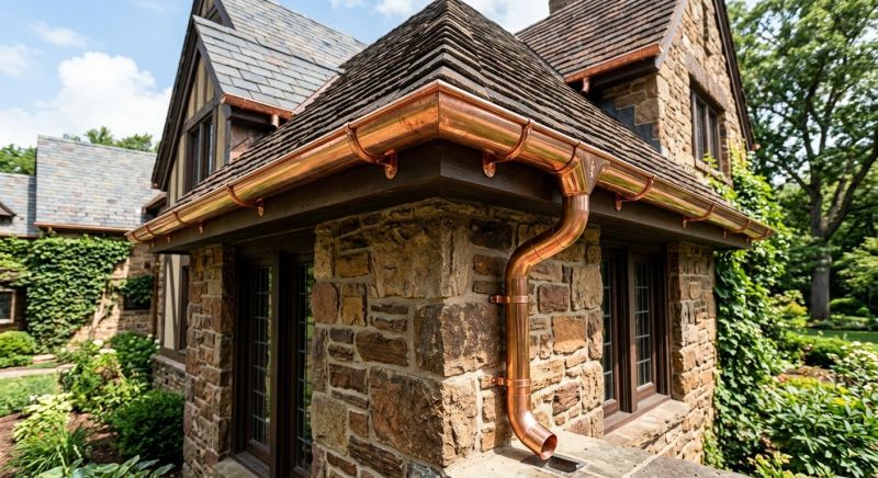 Copper Gutter Replacement in Clarksville, TN