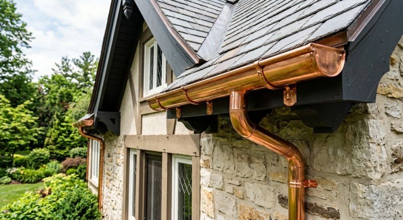 Copper Gutter Service in Clarksville, TN