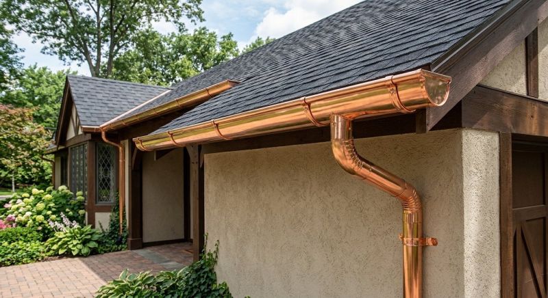 Copper Gutter Service in Mcdonough, GA