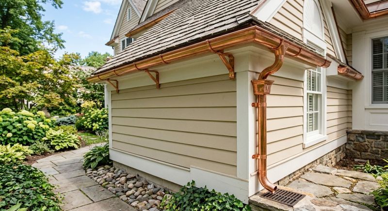 Copper Gutter Service in Mcdonough, GA