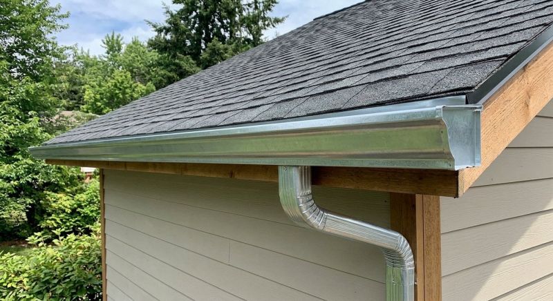 Galvanized Gutter Installation in Mcdonough, GA