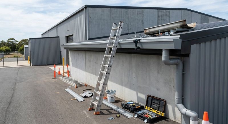 Industrial Gutter Repair in Sacramento, CA