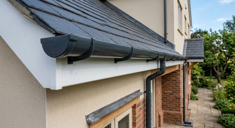Plastic Downspout Installation in Boulder, CO