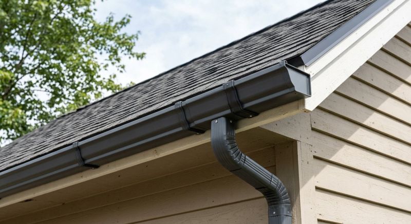 Plastic Downspout Installation in Longmont, CO