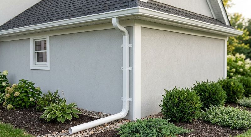 Plastic Downspout Installation in Clarksville, TN