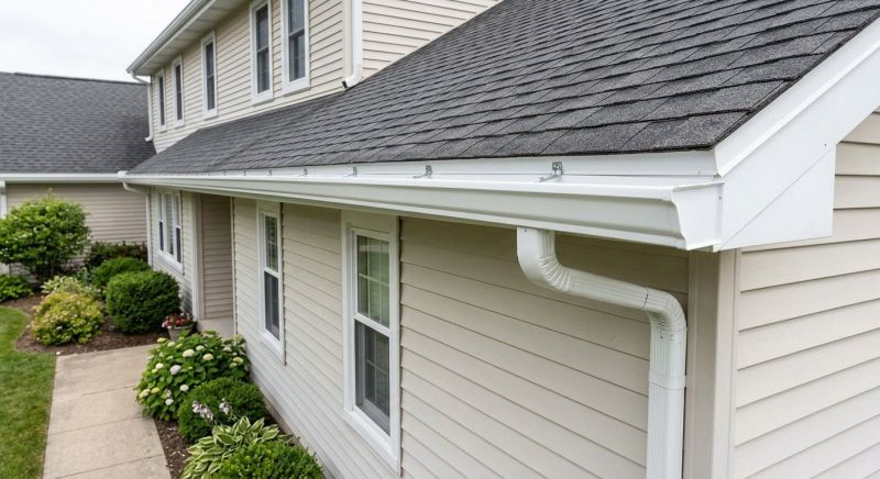 Pvc Rain Gutter Installation in Boulder, CO