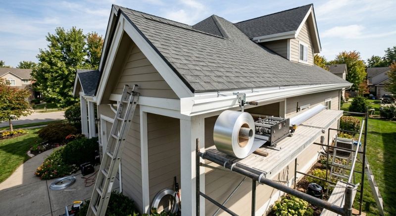 Steel Gutter Installation in Roseville, CA