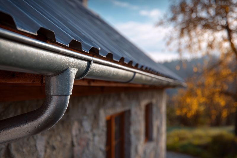 Steel Rain Gutter Installation in Roseville, CA
