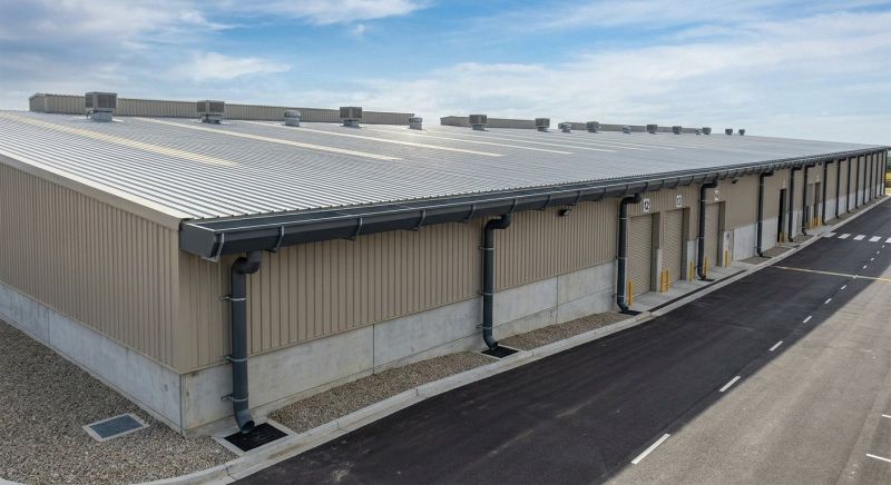 Warehouse Gutter Installation in Clarksville, TN