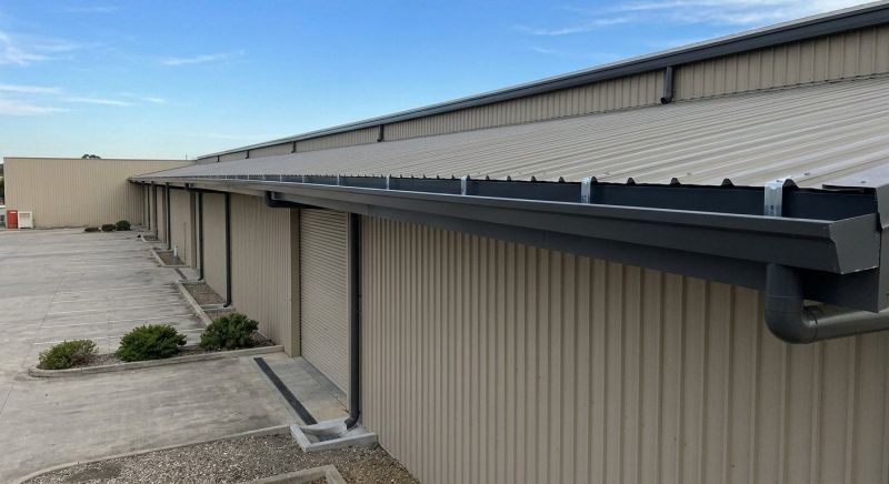 Warehouse Gutter Installation in Roseville, CA