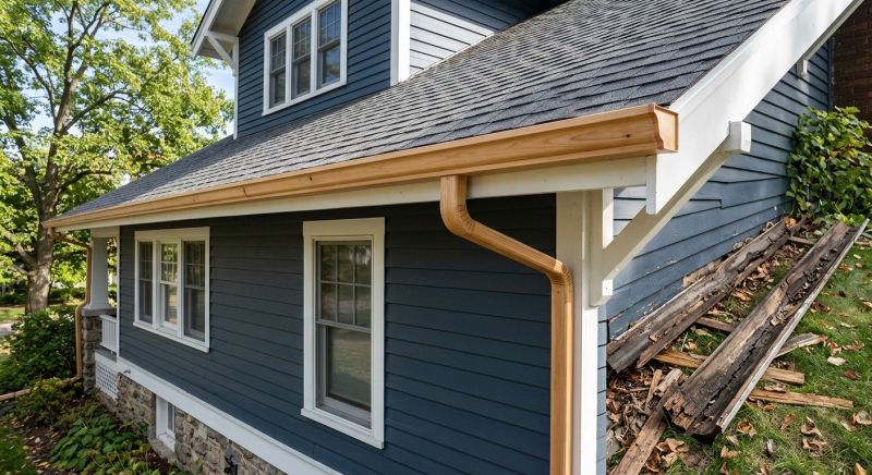 Wood Gutters Installation in Mcdonough, GA