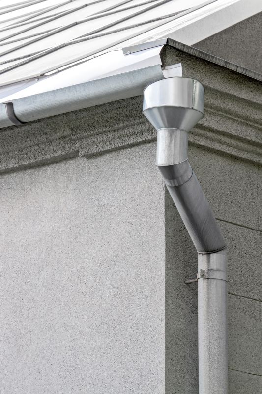 Zinc Gutters in Spring